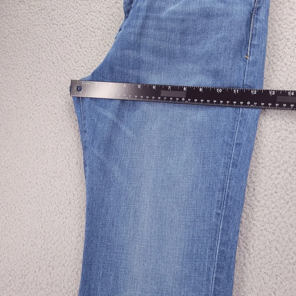POLO Ralph Lauren Jeans Mens 34x30 Bootcut 750 Button Fly 100% Cotton Blue Denim